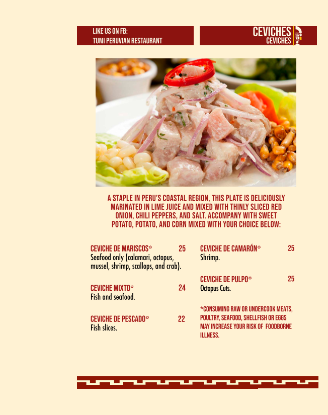 Tumi Peruvian Restaurant - 9