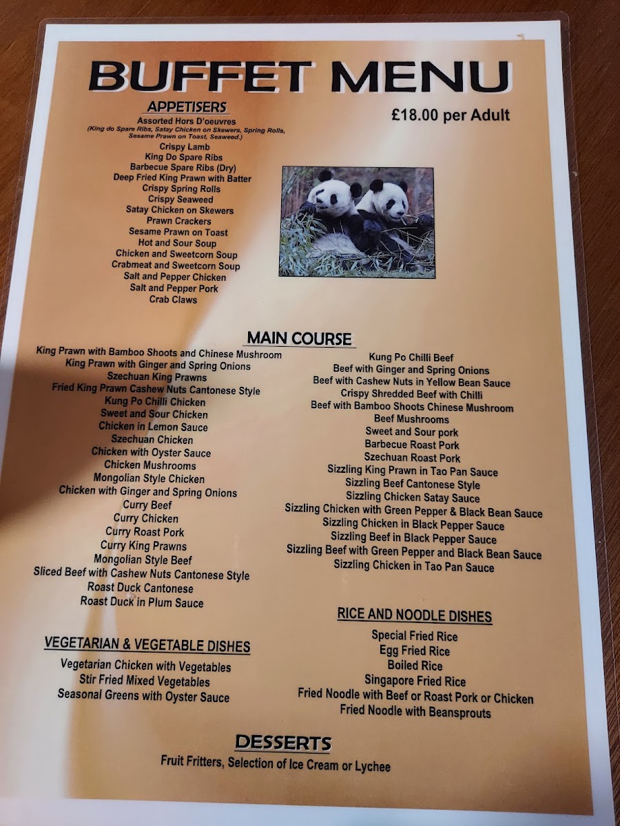 Golden Panda - 1