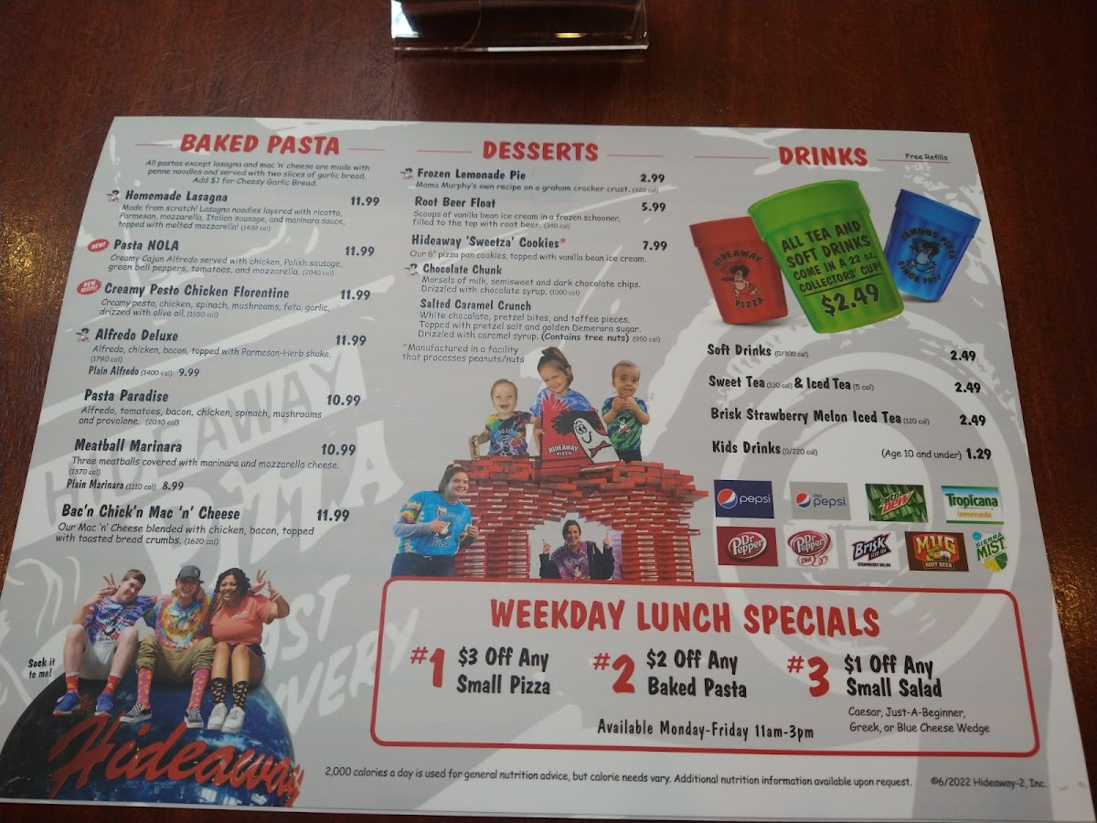 Hideaway Pizza - 1