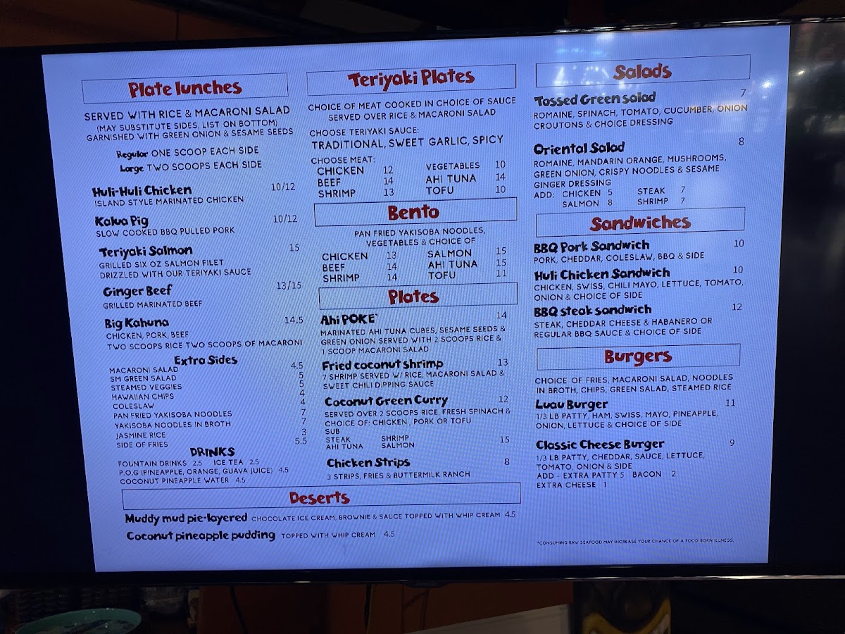 Lilo's Hawaiian BBQ The Dalles - 1