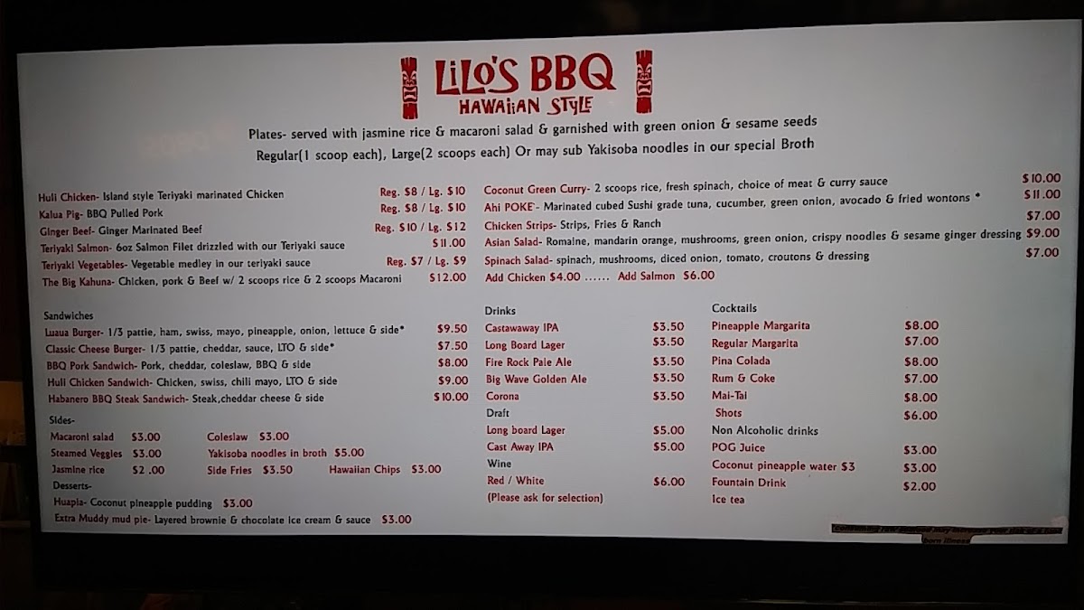 Lilo's Hawaiian BBQ The Dalles - 6