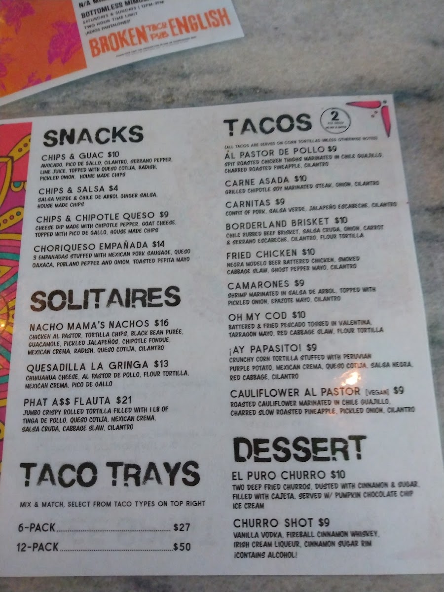 Broken English Taco Pub - 6