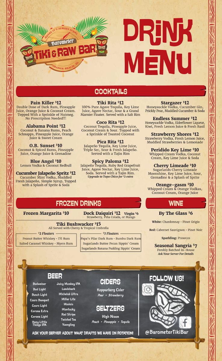 Tiki & Raw Bar by Barometer - 2