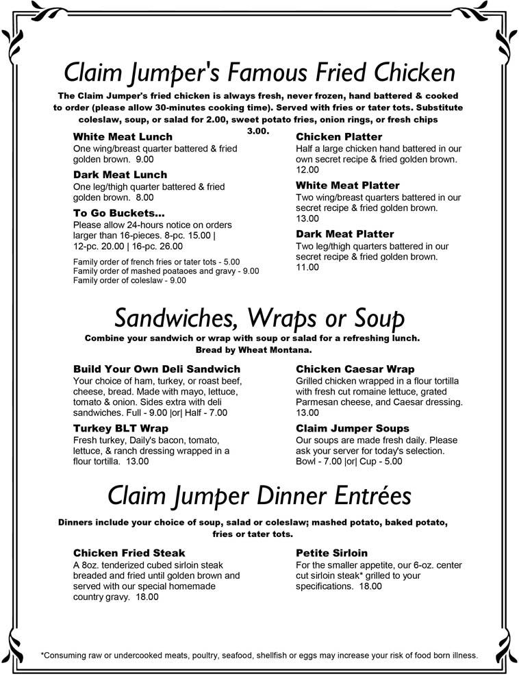 Claim Jumper Casino, Restaurant, & Lounge - 1