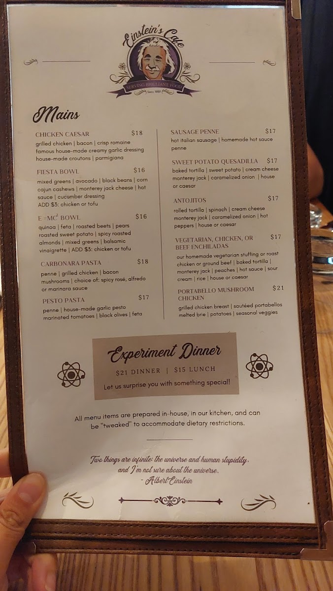 Einstein's Cafe - 9