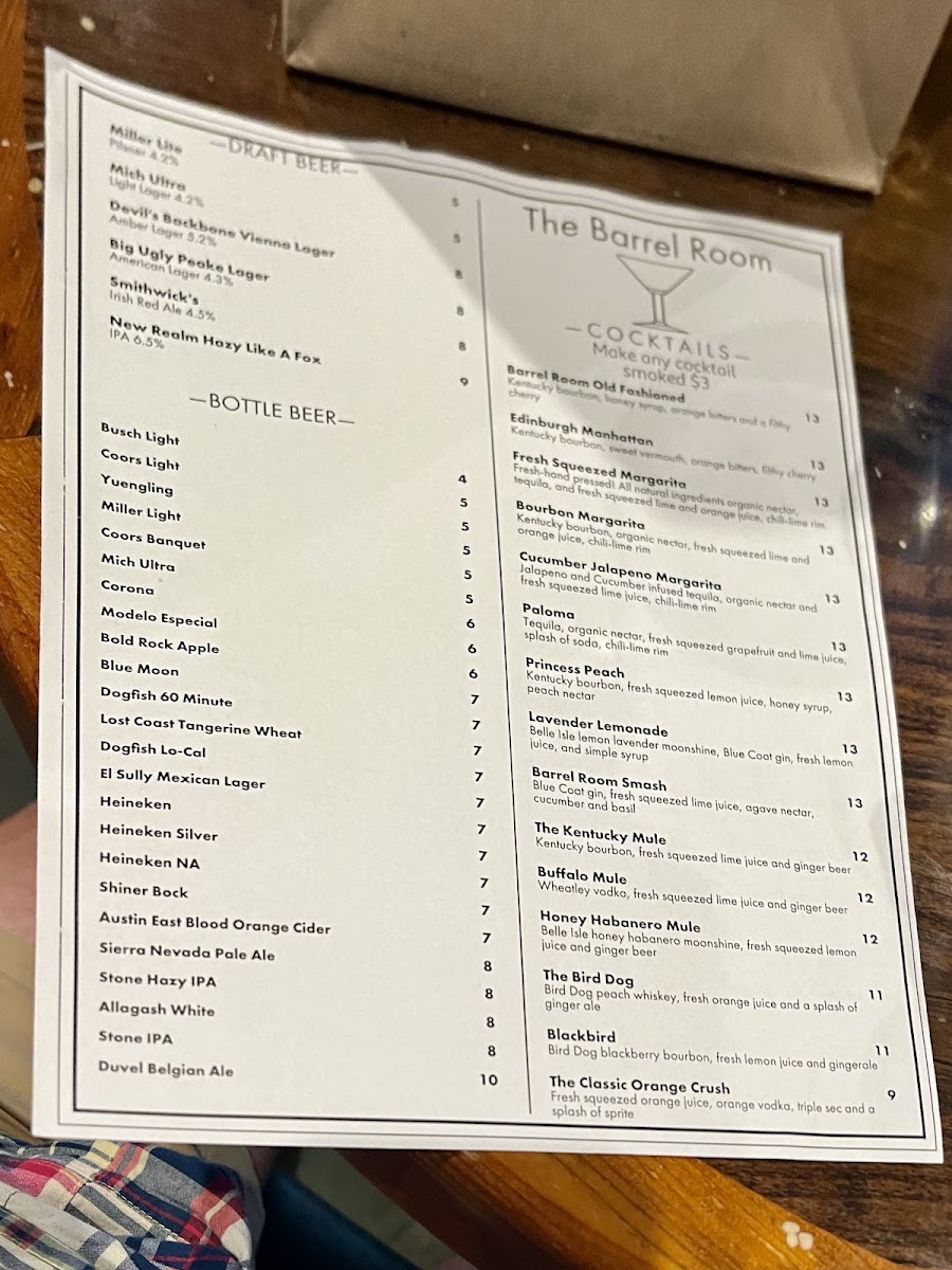 The Barrel Room - 1