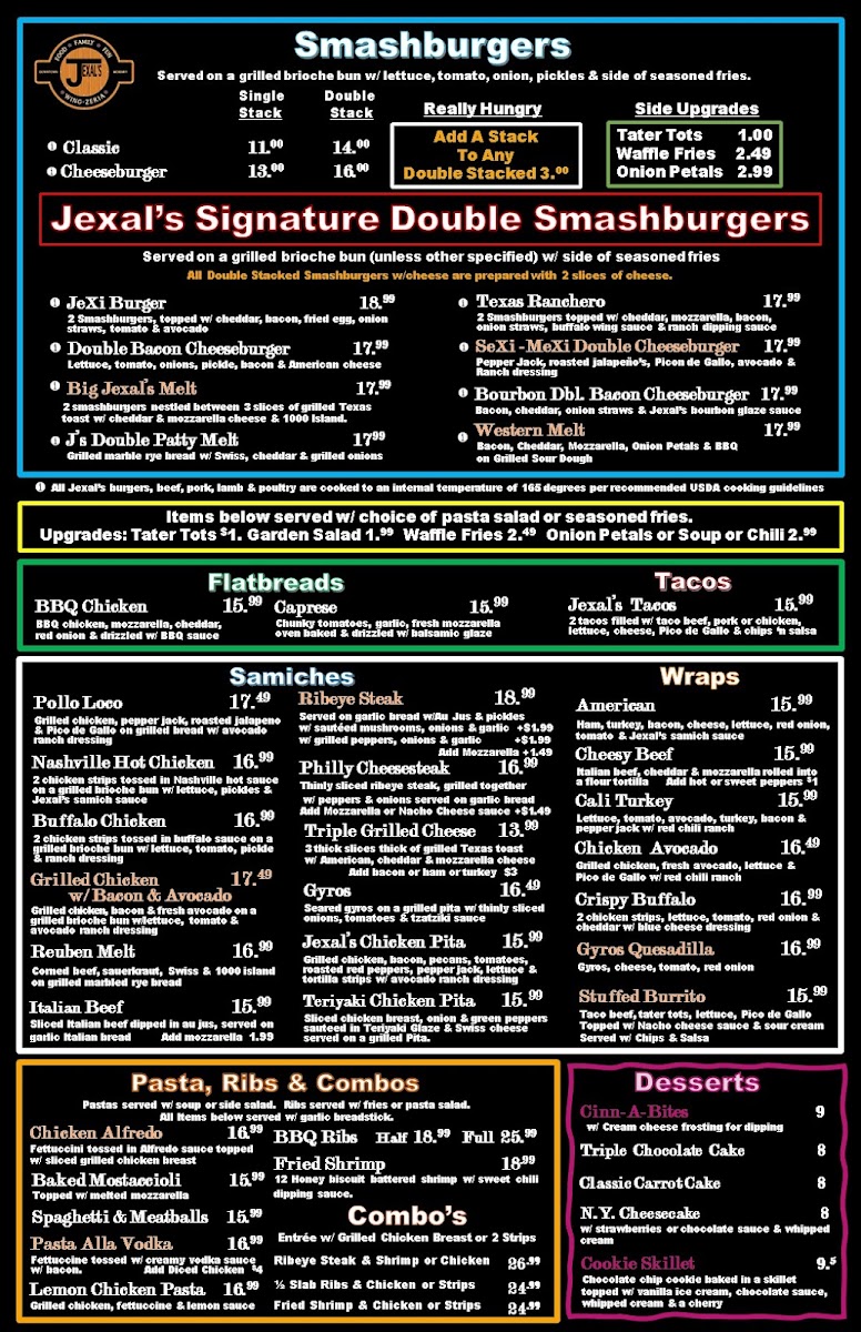 Jexal's Pizza & Wing-Zeria McHenry - 2