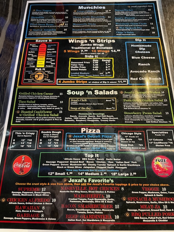 Jexal's Pizza & Wing-Zeria McHenry - 6