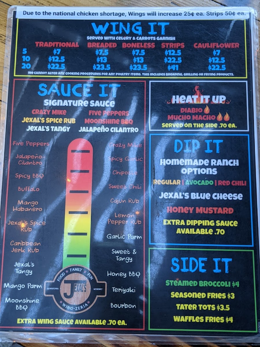 Jexal's Pizza & Wing-Zeria McHenry - 9