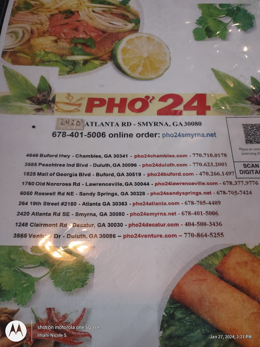 Pho 24 - 7