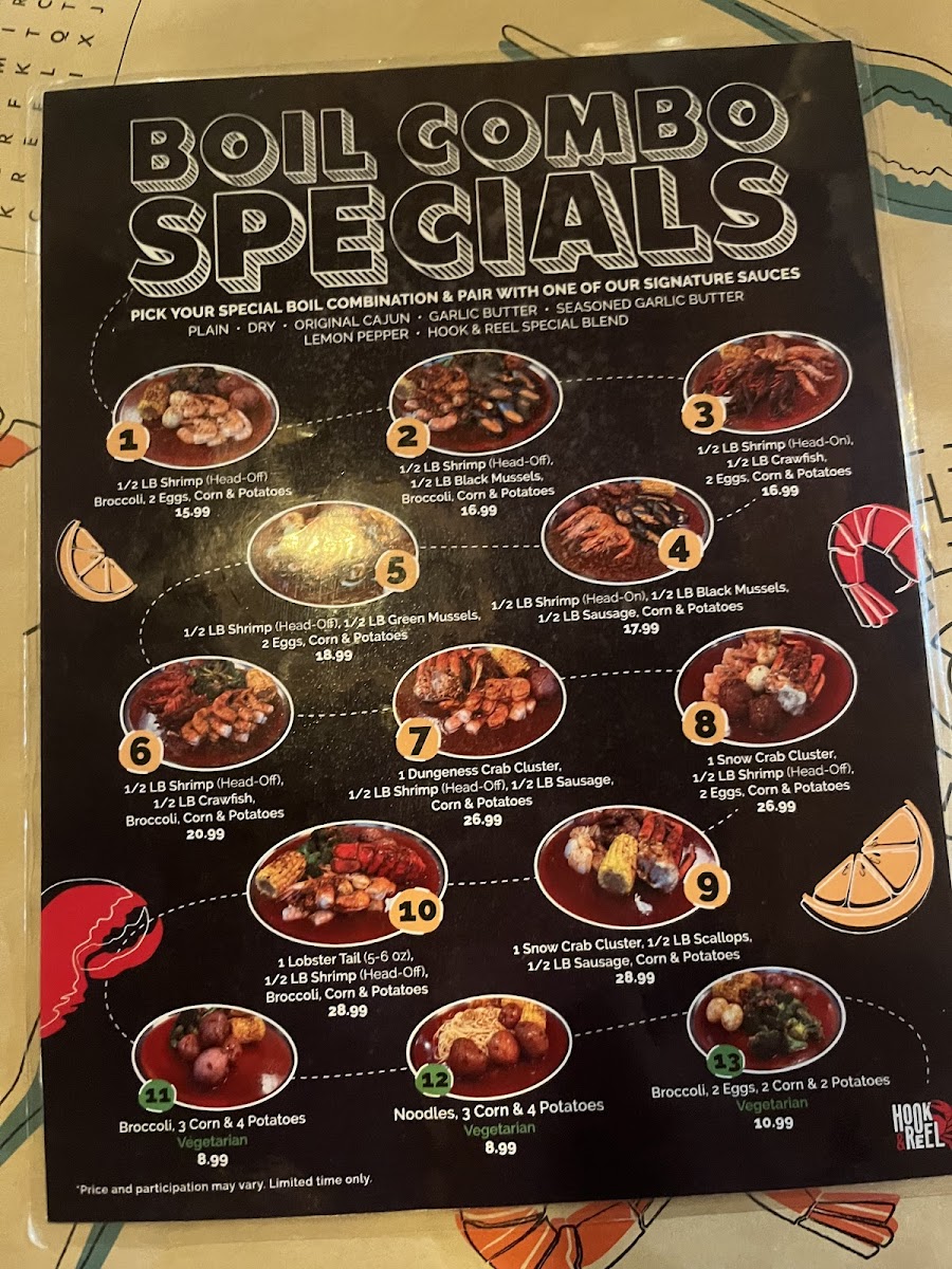 Hook & Reel Cajun Seafood & Bar - 3
