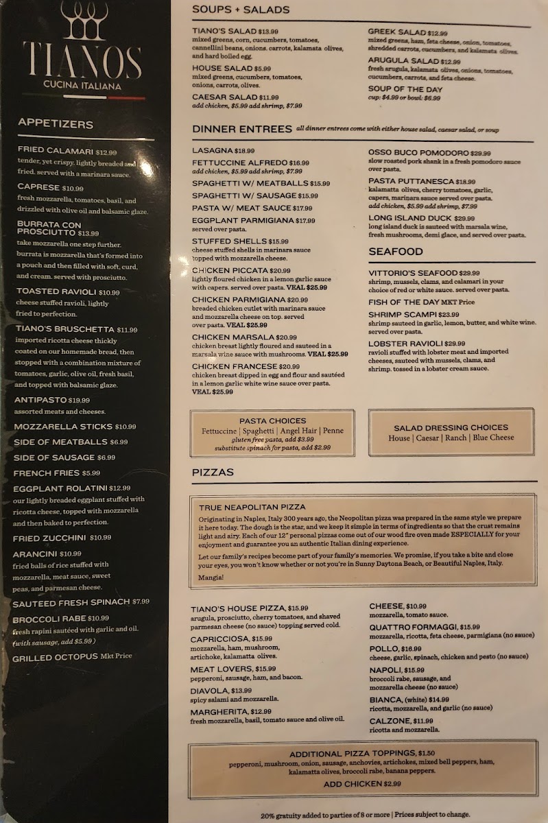 Tiano's Cucina Italiana - 4